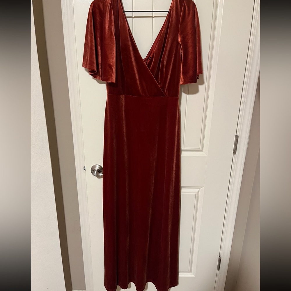 Formal Velvet maxi dress